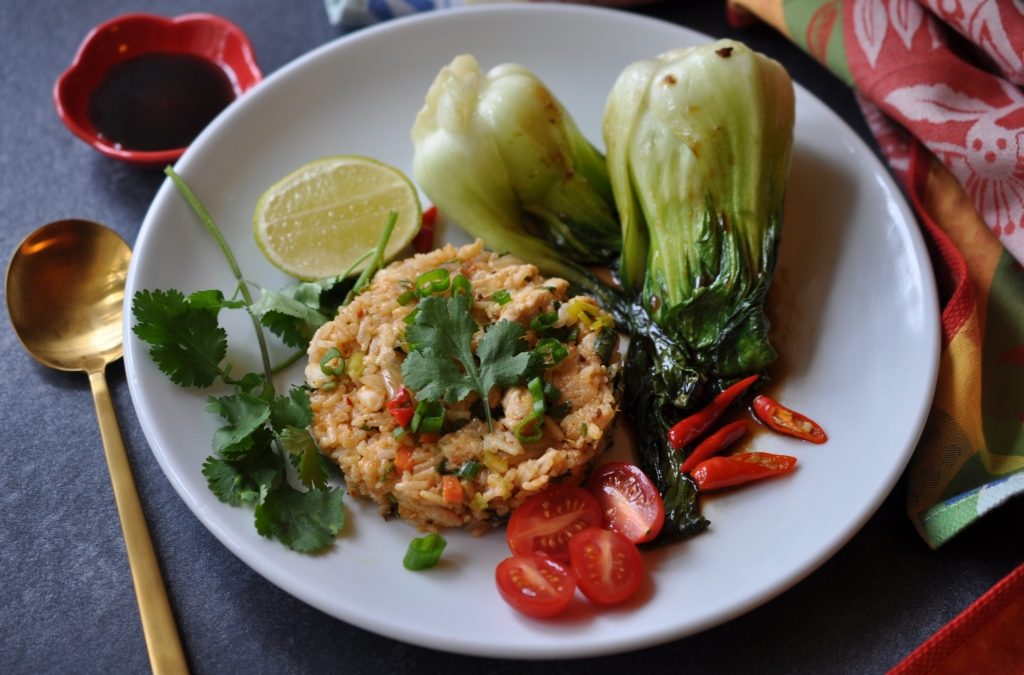 Garlicky Baby Bok Choy with Oyster Sauce