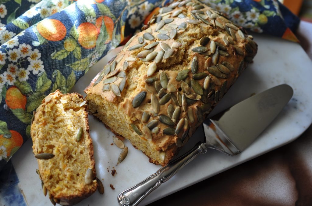 Pumpkin Bread with Mayonnaise