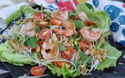 Shrimp Papaya Salad