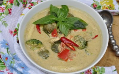 Thai Green Chicken Curry with Vegetables