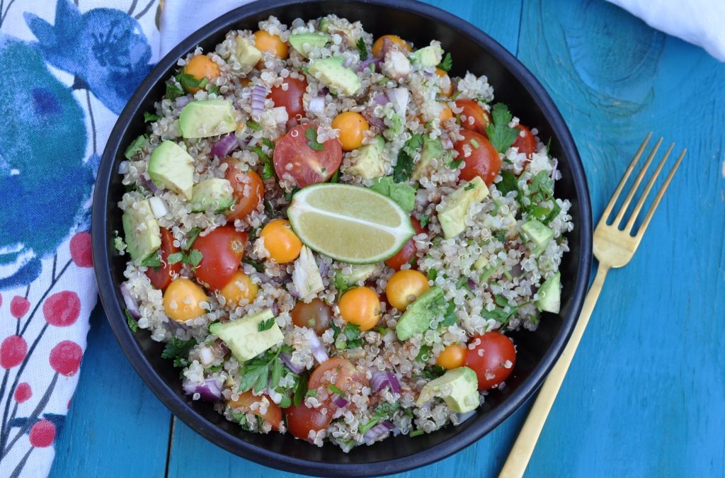 Quinoa Salad with Golden Berries & Avocado