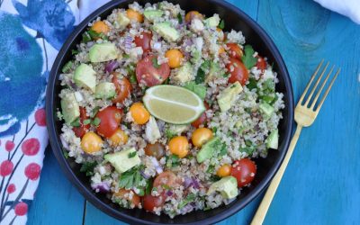 Quinoa Salad with Golden Berries & Avocado