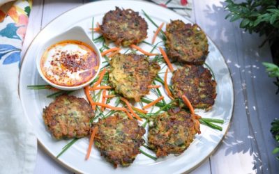 Zucchini PanCake with Herbs & Spices