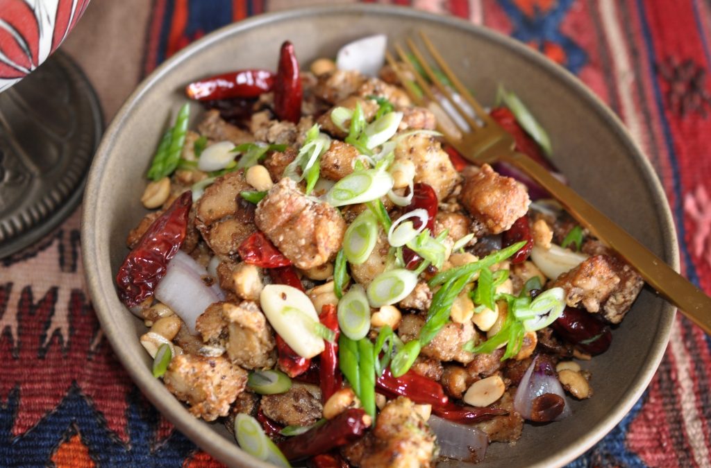 Crispy Stir Fry Chicken Chili