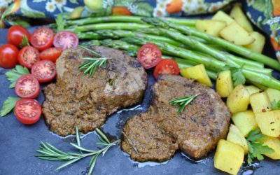 Spicy Pakistani Beef Steak with Rosemary leaves
