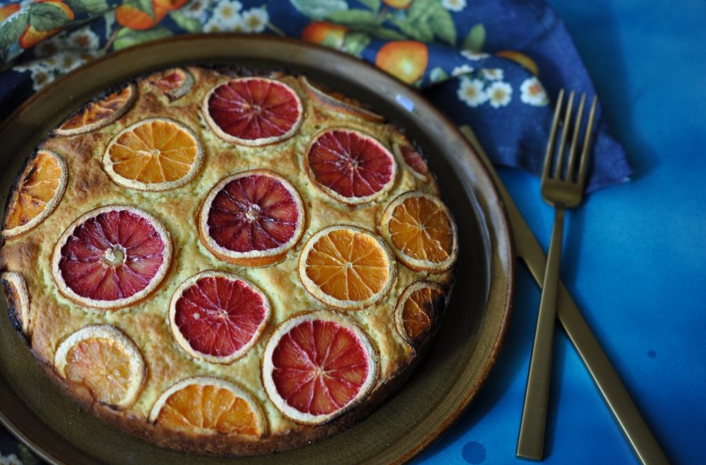 Citrus Cake with Turmeric
