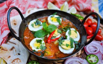 Spicy Curry With Potatoes & Perfectly Boiled Eggs