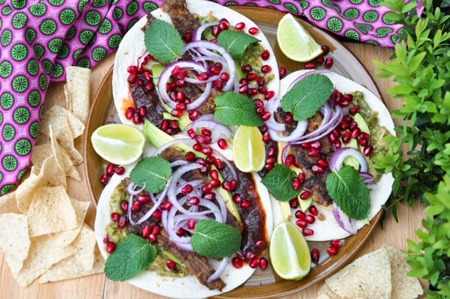 Pakistani Style Soft Tacos