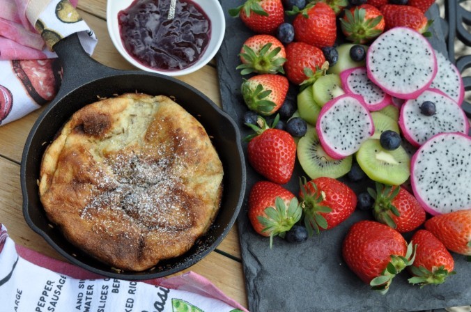 Dutch Baby With Cumin Seeds