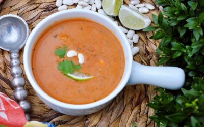 Tomatoes Soup with Beans